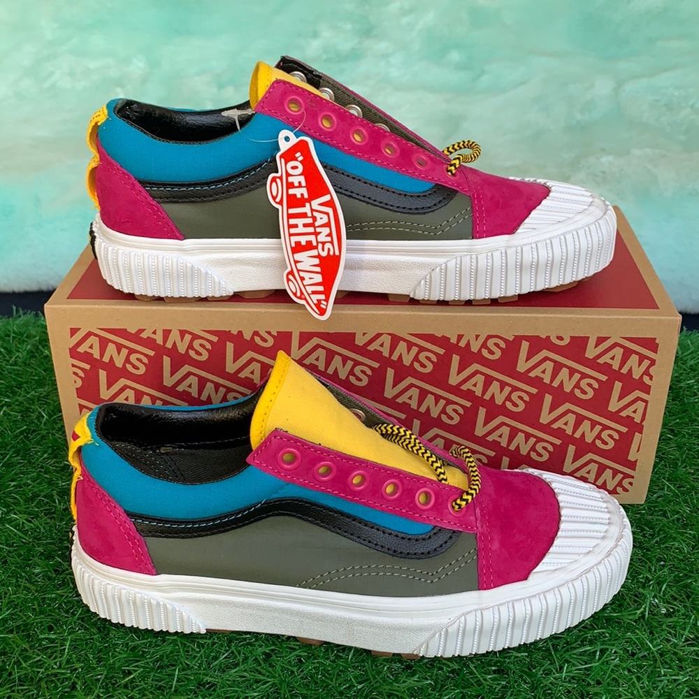 VANS OLD SKOOL TC LUG 66 SUPPLY Multi/Tr Wht MEN’S - Picture 10 of 17